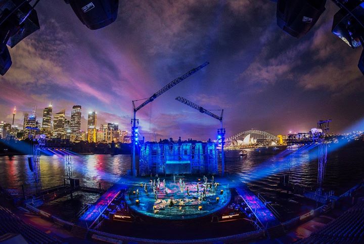 Opera Australia's production of Handa Opera on Sydney Harbour - Carmen. Photo by Hamilton Lund.