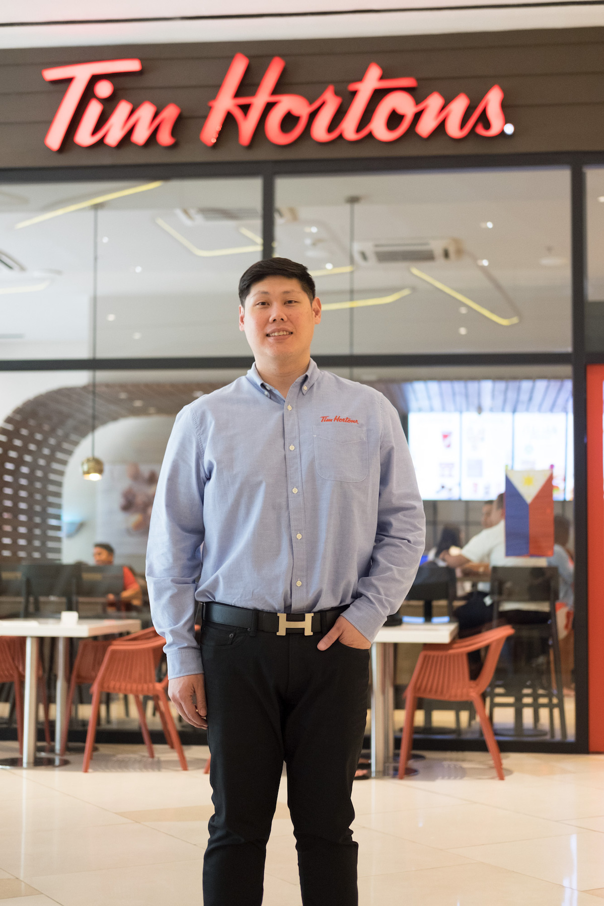 Rickie Yap CEO of Tim Hortons Coffee Services Philippines