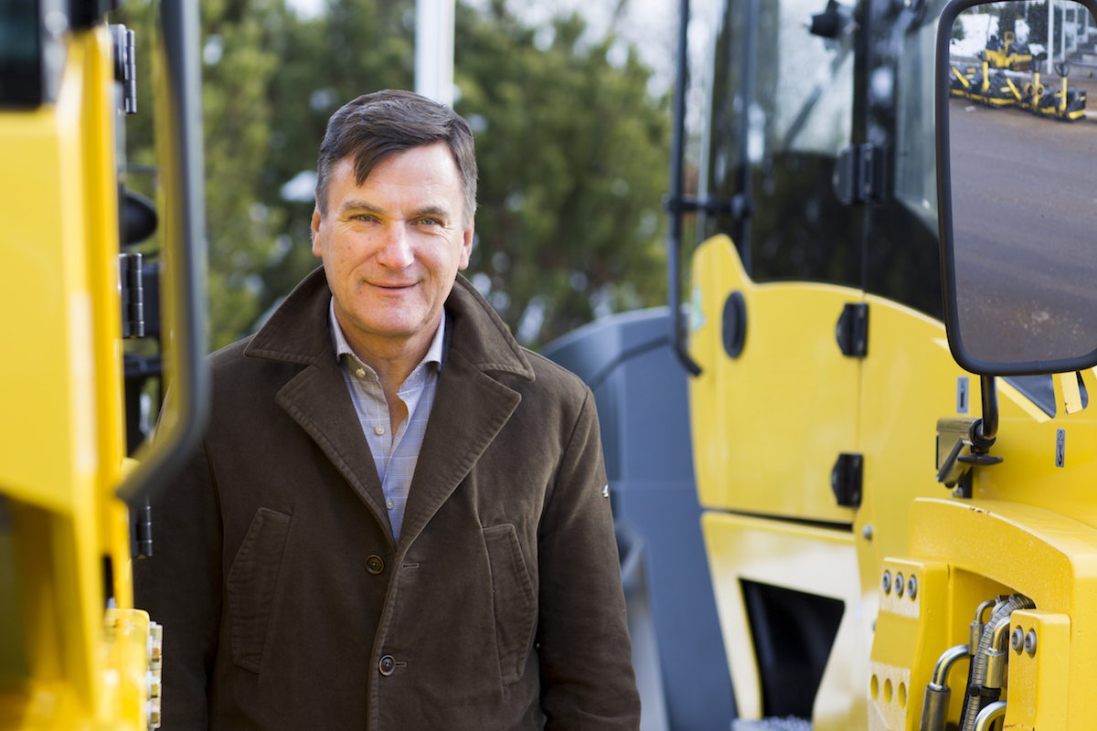 Joerg Unger, CEO of BOMAG