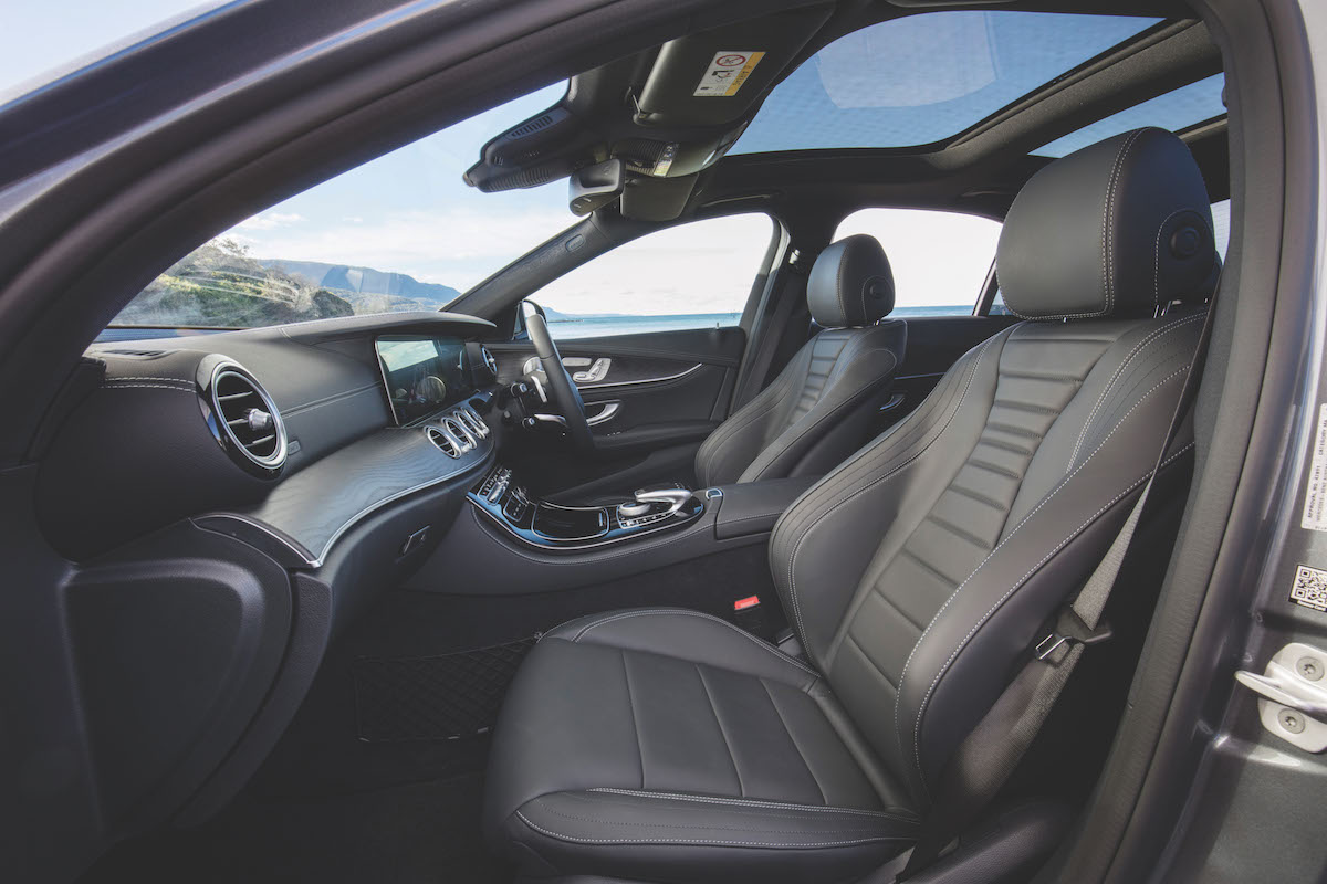Mercedes Benz leather seats