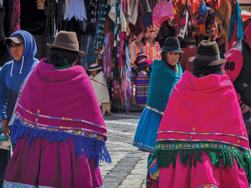 Guamote market day
